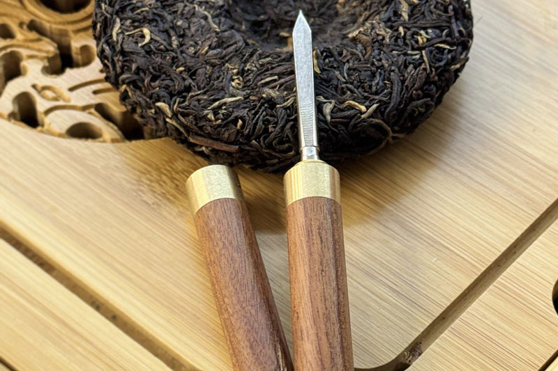 Як ламати пресований пуер Млинець пуеру як ділити